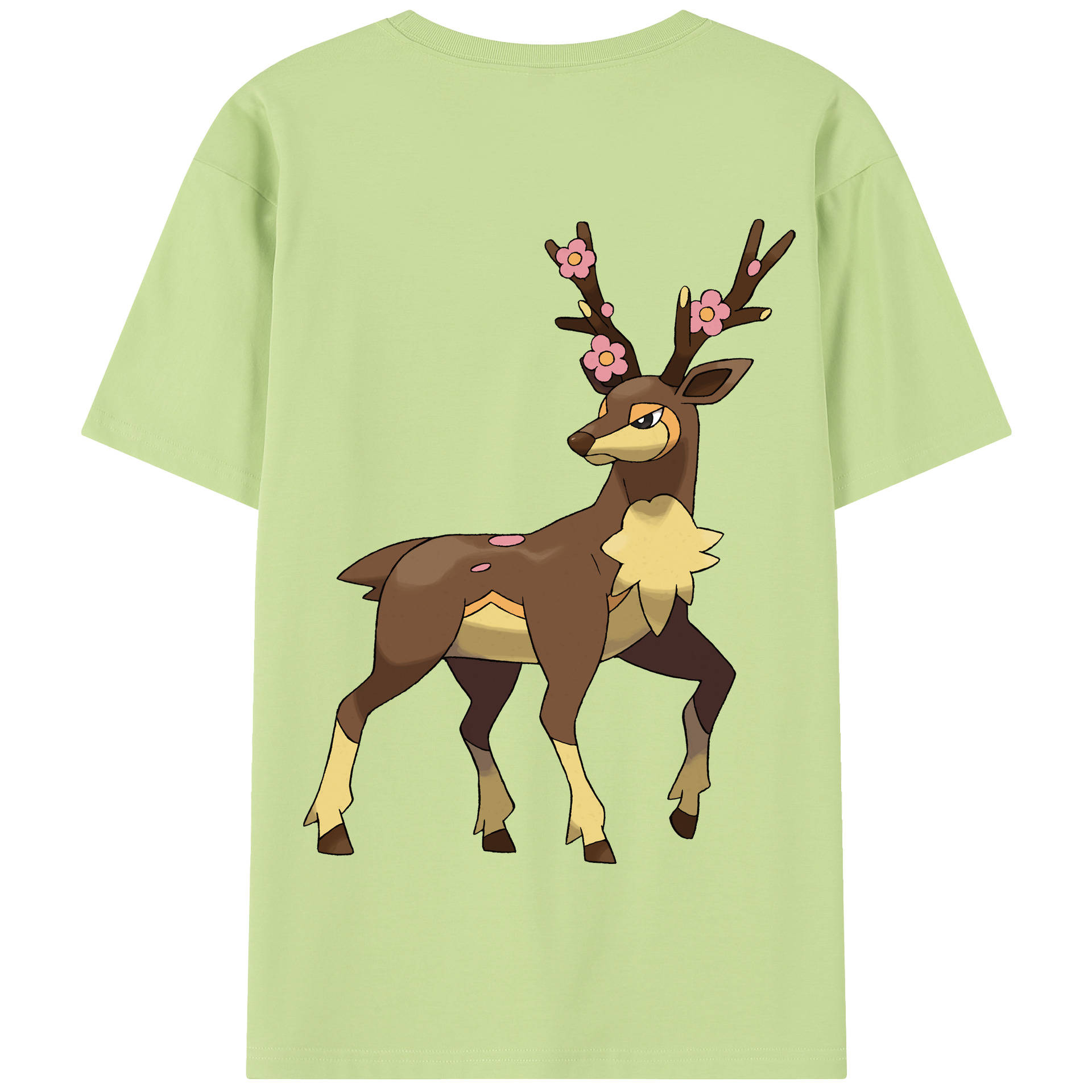 （画像用） ポケットモンスター Pokémon 綿100％半袖Tシャツ（背面プリント）